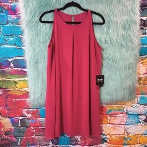 By and By Raspberry Sleeveless Dress Size XL NWT